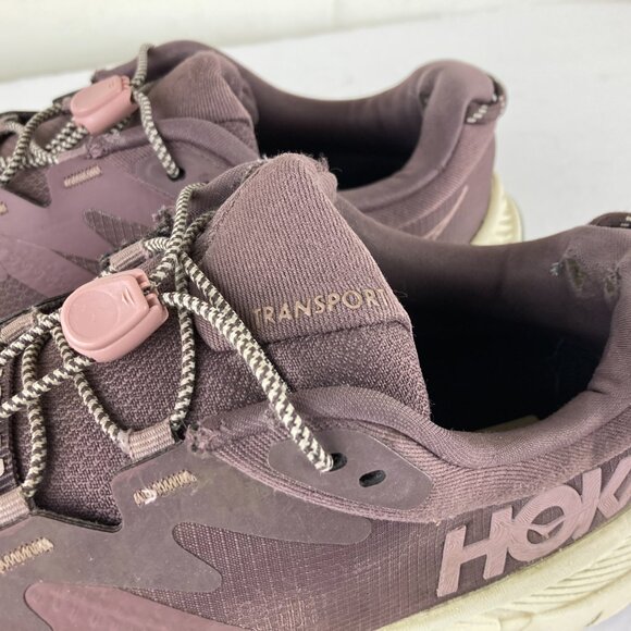 Hoka One One Transport Womens Sz 8.5 Athletic Shoe Vibram Sole Running Walking - Picture 3 of 10